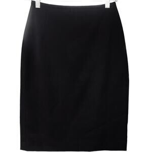 VTG Vertigo Paris Pencil Skirt Corpcore Business Casual Workwear Sz 4 Black